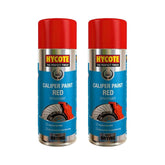 2X Hycote Red Caliper Spray Paint 400ml Spray Paint